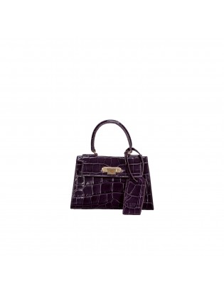 Rose 20 calf Cocco Mousse